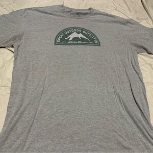 Eddie Bauer Gray Short Sleeve Tee